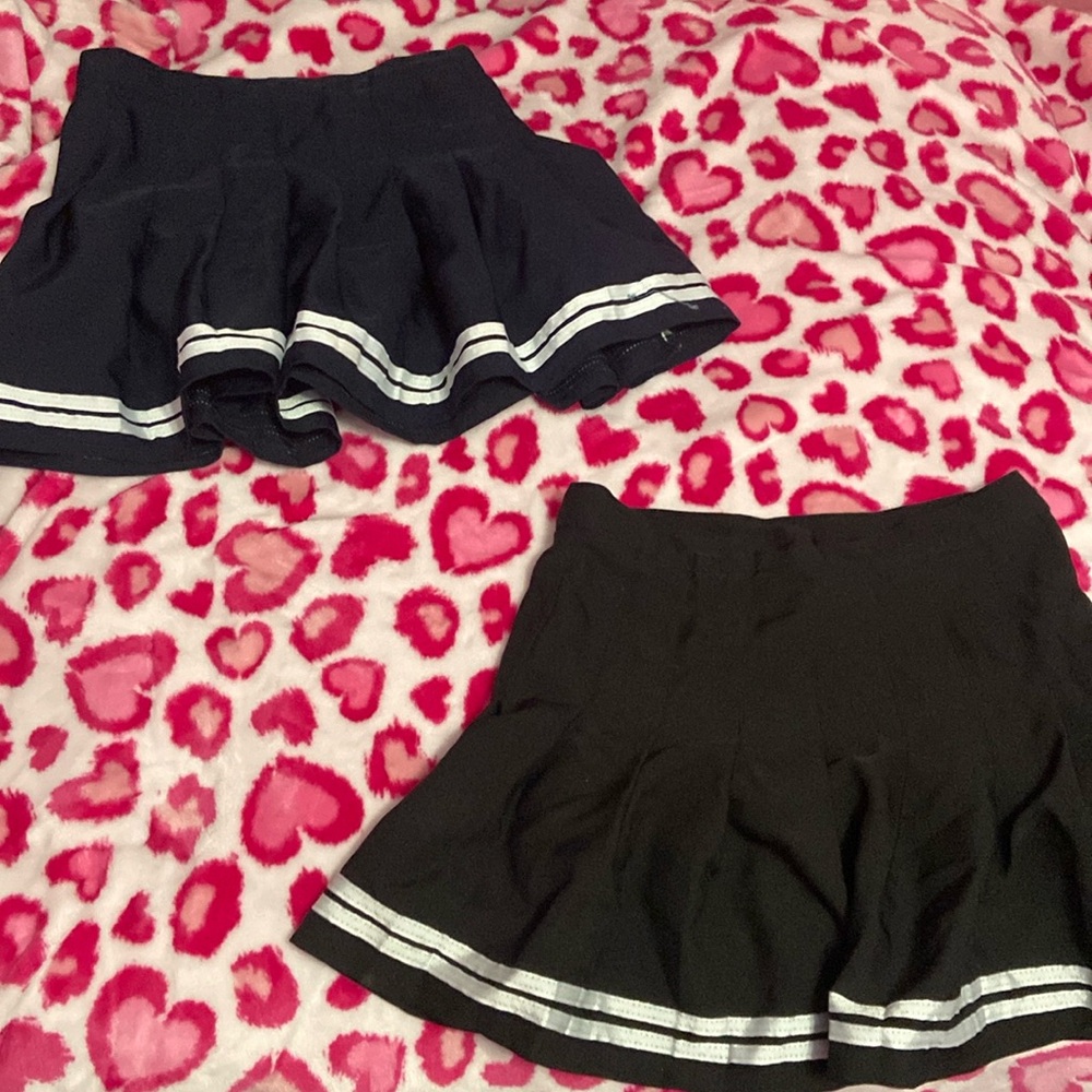(2) Sailor Kawaii Mini Skirts (slightly stained)